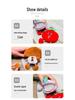 Screaming Veggies Plush Earphone Pouch: Fun Decompression Drawstring Bag & Cute Claw Machine Doll Gift