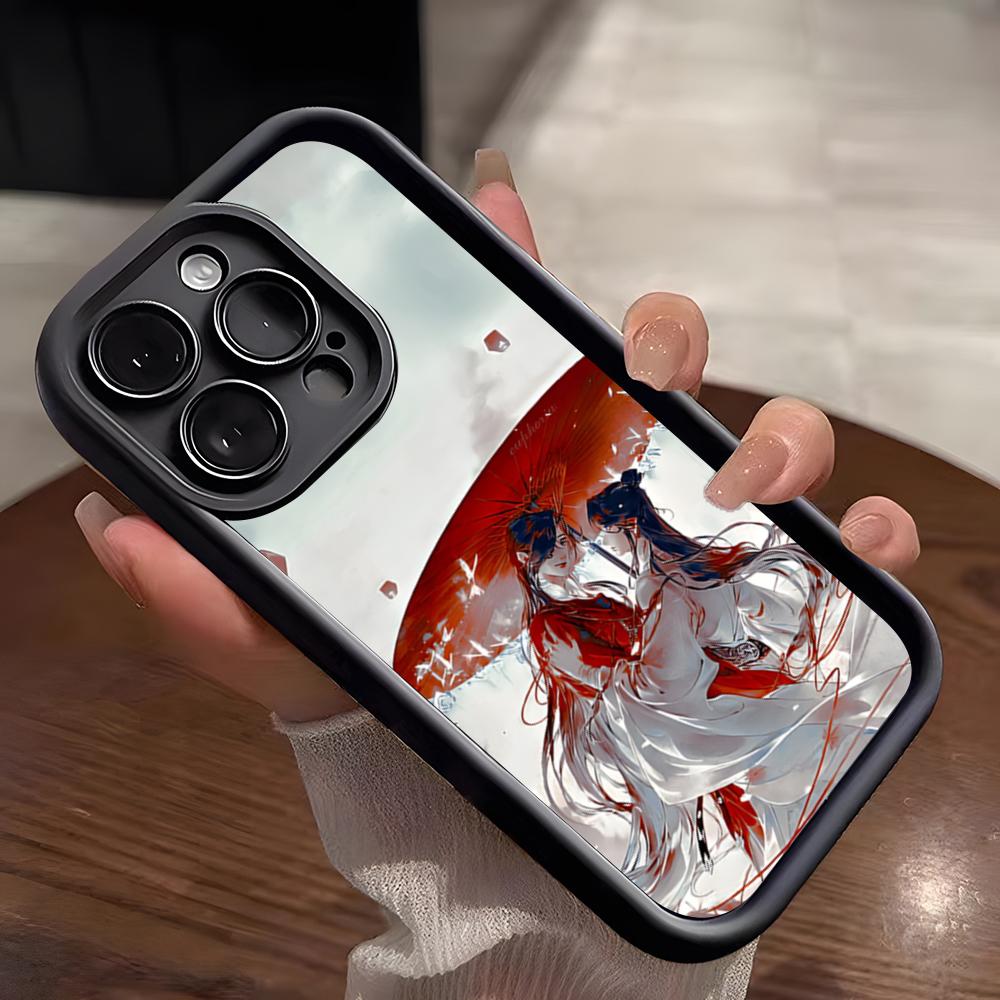 Tian Guan Ci Fu Phone Case For IPhone 17 Pro Max 15 Pro 16 14 Plus 12 13 Mini 11 Pro Shockproof Soft Cover