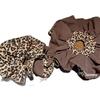 Korean Leopard Print Large Hair Tie & Claw Clip - Women's High-End Hair Accessories