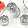 Metal Pastry Cookie Cutter Set Mini Christmas Sandwich Biscuit Baking Molds Xmas Tree Snowflake Gingerbread Shape Cakes Decor