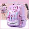 Cute Cartoon Lightweight Oxford Cloth School Backpack For Kids Boys And Girls Grades 1-6