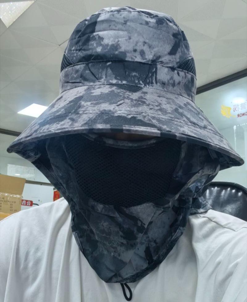 Adjustable Outdoor Fishing Hat Sunscreen Protection Breathable Sunshade Foldable Men Women Hiking Camping Casual Fishing Cap