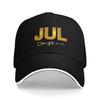 Jul Gold und Platin Rapper Unisex Baseballkappe Lässige Outdoor-Kappe 2024 Golfhüte Frühling Verstellbare Mütze
