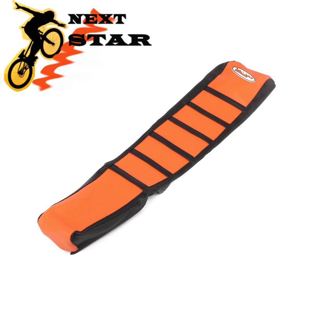 Gripper Soft Seat Cover For KTM SX EXC 65 85 125 200 250 300 400 450 525 Ribbed Motorcycle Dirt Pit Bike Motocross