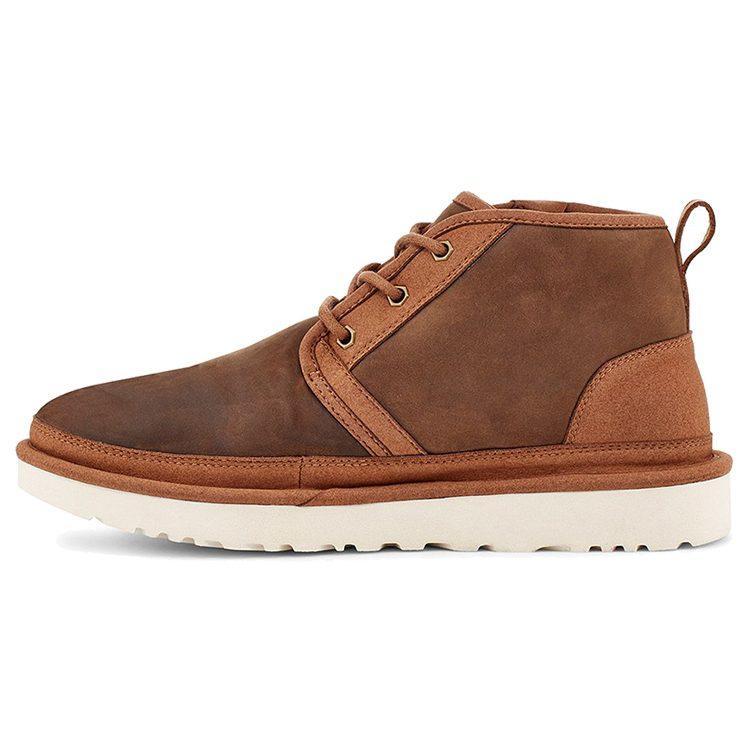 UGG Neumel Zip High Top Fleece Lined Brown 1103883-CHE