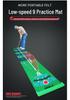 Qingzhou Golf Practice Mat with Putter - Top-Selling Korean Design