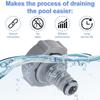 Durable Drain Valve P6H1419 Pool Drain Adapter Swimming Pool Drain Parts Pool Hose Adapter