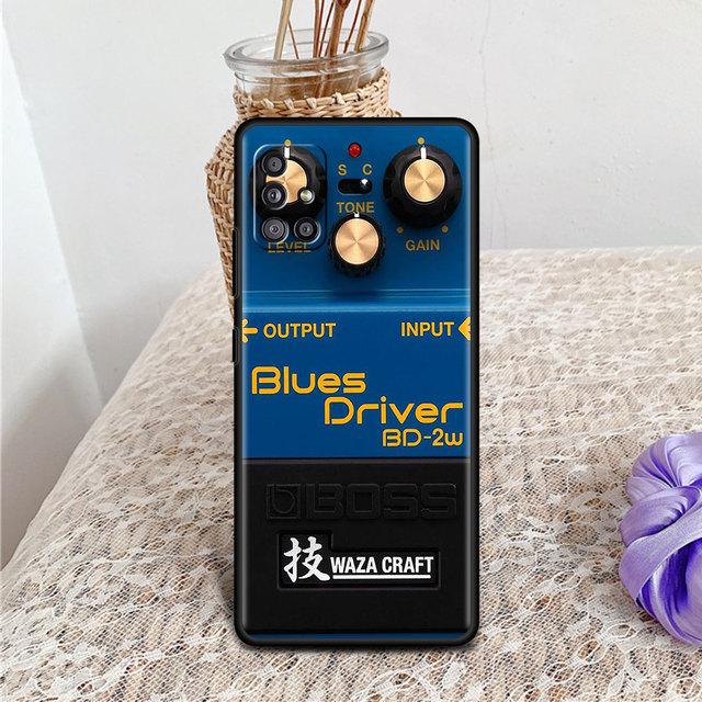 Weiche Hülle für Samsung Galaxy A51 A71 A50 A21s A12 A32 A52 A22 A72 A31 Silikon Handyhülle A41 A02s Cover Funda Boss Distortions Pedal