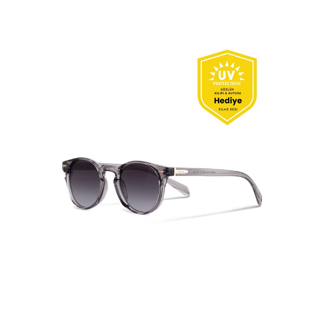 Lunettes De Soleil Polarisées Bunny Walk BW-0272F - Gris Cendre - Taille L