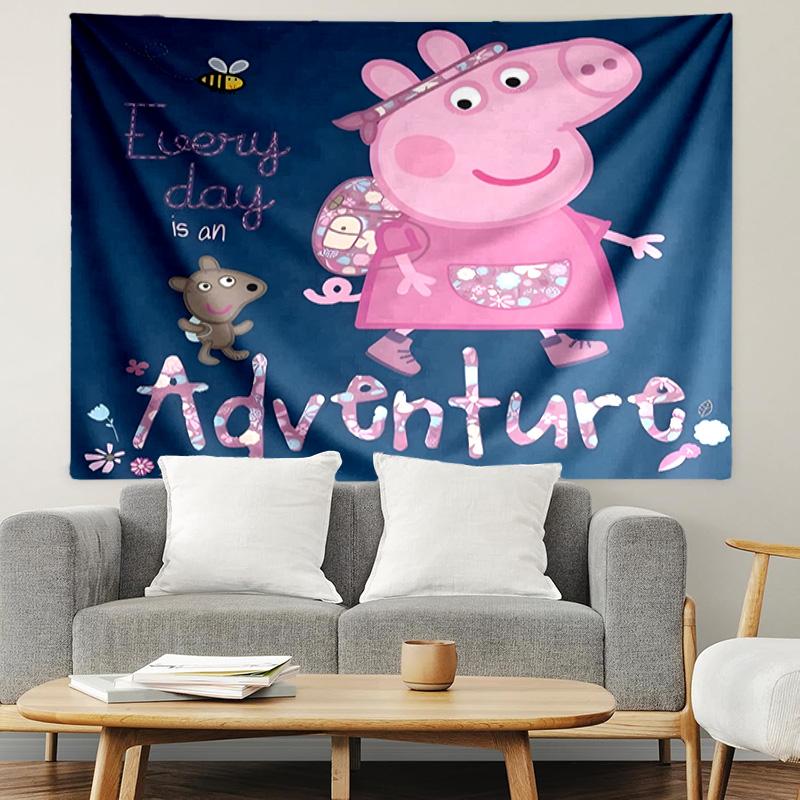 Cartoon animation Print Tapestry, Lightweight Wall Hanging, for Bedroom, Dorm, Living Room, Home Art Decor - Birthday Christmas Gift for Friends