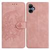 For Samsung Galaxy A06 4G Case Butterfly Flower Imprinted PU Leather Wallet Stand Phone Cover