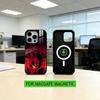 H-Hotel Alasto Hazbin -PC  Phone Case For iPhone17,16,15,14,13,12,11 Plus,Pro Magnetic For Magsafe Wireless Charging