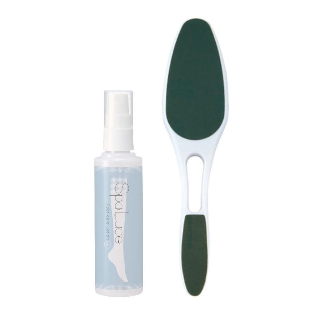 [Heel Care 2-Piece Set] Callus Softening Foot Care Lotion (90ml) + Foot File (Heel File)