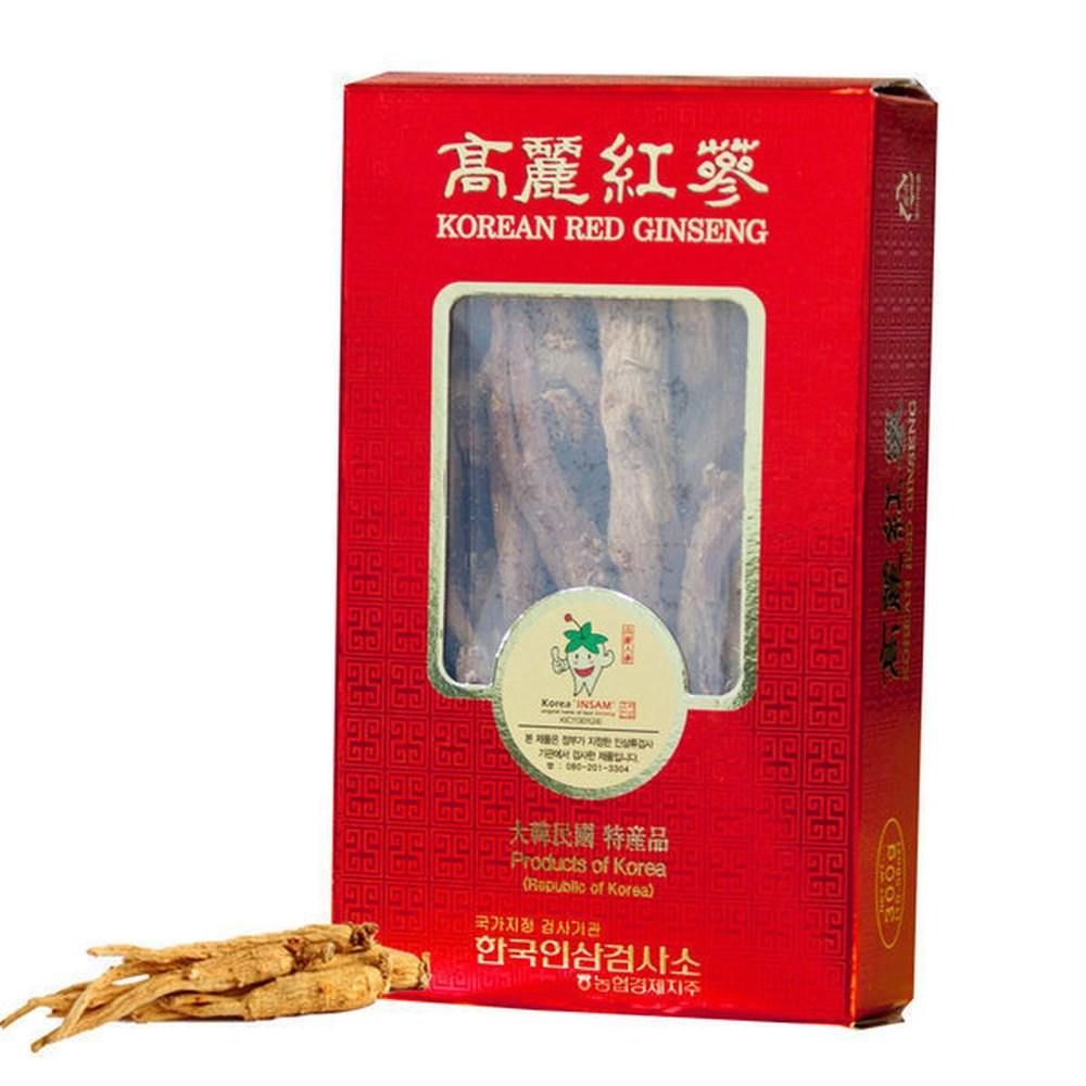 5-Year-Old Dried Red Ginseng, Large Pieces, 11–20 Roots, 1 pcs, 250ml