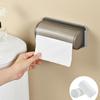 Wall Mounted Trash Bags Storage Box Plastic Grocery Bag Holder Garbage Bag Dispenser  Bathroom