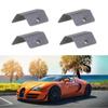 4PCS Universal In Channel Wind / Rain Deflectors Fitting Clips Rain Eyebrow Clip