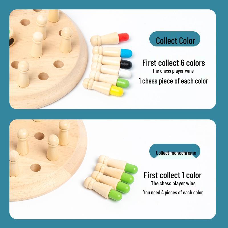 Baby Memory Puzzle Game: Early Education Chess & Table Toys for Ages 4-6, Promoting Parent-Child Interaction & Logical Thinking