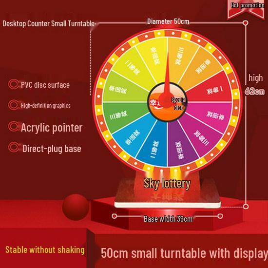 Tombolové kolo pro mateřskou školu - Zábavná otočná hra a učební pomůcka