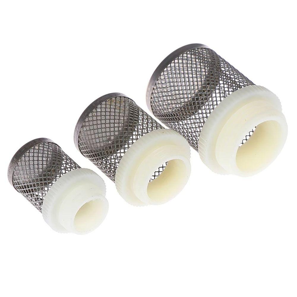 1Pcs Water Clean Hose Filter Water Pump Fitting Joint Percolator Mesh Screen Filter 304 Stainless Steel 1/2" 3/4" 1" Net Filter