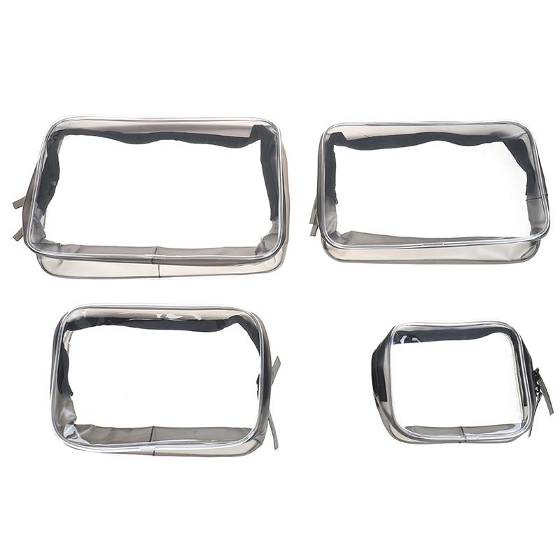 Waterproof Transparent Cosmetic Bags Storage Pouch Makeup Case Toiletry Bag