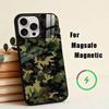 Fashion C-Camouflage Phone Case For iPhone17,16,15,14,13,12,11 Plus,Pro Magnetic For Magsafe Wireless Charging