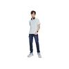 SS23 Einfarbiges Rundhals-Kurzarm-T-Shirt Herren Oberteile Weiß LMT0045413RX00FK14000