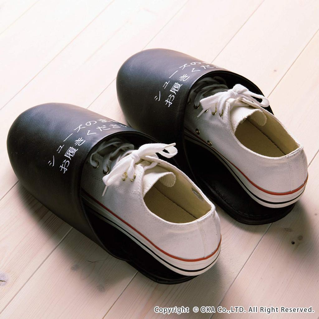 OKA SP1 Slippers Size M 33cm x 17cm x Fitness/Gym (Slip-On Shoes), Black, (Disaster Preparedness), Length Approx. Width Approx. Height Approx.