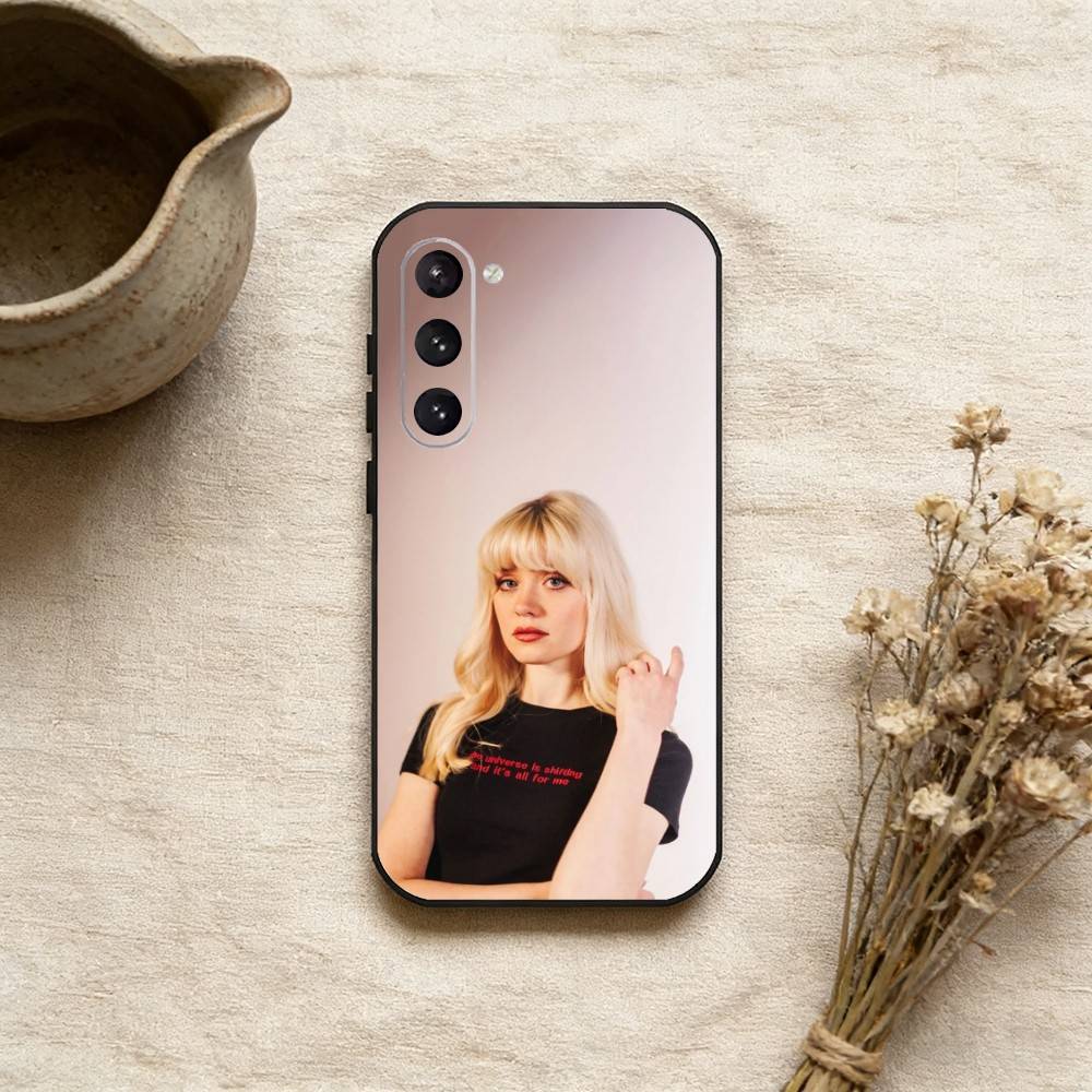 Singer Maisie Peters Phone Case For Samsung Galaxy A73,A21s,A22,A31,A52,A53,A71,A41Soft Black Shell