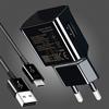 Adaptive Fast Charging Wall Charger with Micro USB Cable Kit For Samsung Galaxy S7/S7 Edge/S5/S6/S6 Edge/S4/S3/Note 4/Note 5