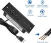 American-standard furniture USB power socket American office desktop plug bedside bookcase