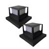 Solar Outdoor Post Cap Light for 4-6 Inch Posts - Garden, Courtyard, Landscape, and Front Door Lighting
