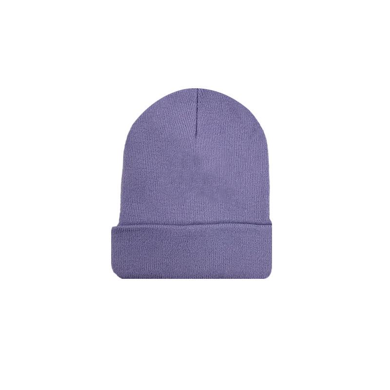 Japanese Style Multi-Color Embroidered Wool Hat with Ear Protection
