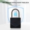 TOMZN NFC Passive Intelligent Padlock Keyless No Keyway Waterproof Theft-proof Thickened Body Lock/Unlock Record Nfc Lock APP