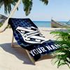 Custom Name Heerenveen Print Beach Towel, Large Soft Quick Dry Towel for Beach Camping Swimming