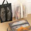 25 X 40cm Travel Shoe Storage Bag Portable Handheld Gym Footwear Organizer Dust-Proof Mold-Resistant Shoe Holder