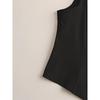 Women V Neck Sleeveless Blazer Vest with Padded Bust Single Breasted Slim Fit Casual Office Waistcoat