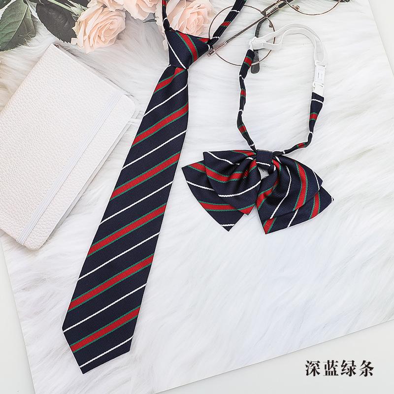 Jk Small Tie Necktie Girl Student Summer Bow Tie Japanese Dk College Style Graduation Free Shirt Couple Decoration