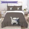human fall flat Pattern Bedding,Quilt Set Quilt Cover Pillowcase Home Birthday Gift(1 * duvet cover + 2 * pillowcase, without core)_lx