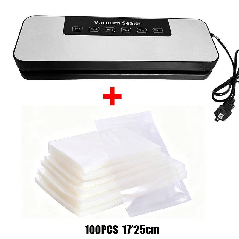 Automatic Multifunction Vacuum Sealer Machine With High Power Suction For Food Preservation Packaging Kitchen Appliance