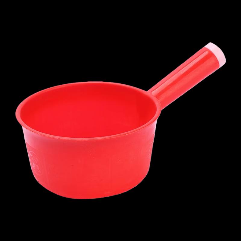 Camellia Plastic Water Ladle with Stainless Steel Scoop