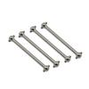 4Pcs Dogbone 51MM for WLtoys A979 A949 A959 A969 K929 Himoto E18 Spino HSP 1:18 RC Car Upgrade Parts