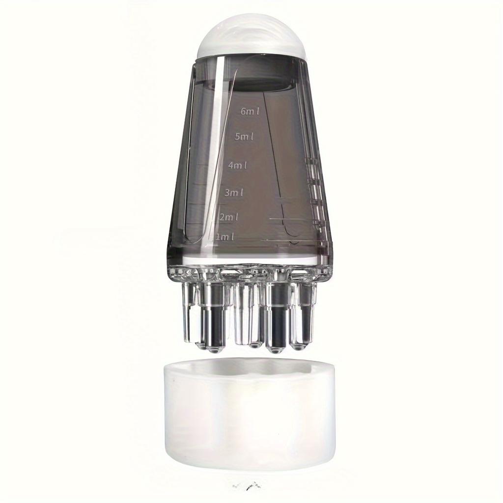 1PC Portable Scalp Oil Applicator Comb - Liquid Guide Hair Massager for Essential Oil & Anti-Hair Loss Care