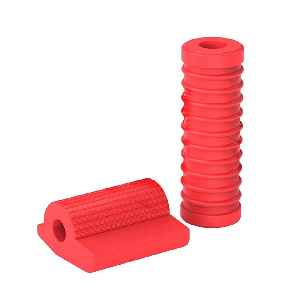 Universally Motorcycle Shifter Gear Lever Pedal Rubber Cover Antiskid Foot Peg Toe Protector Accessories