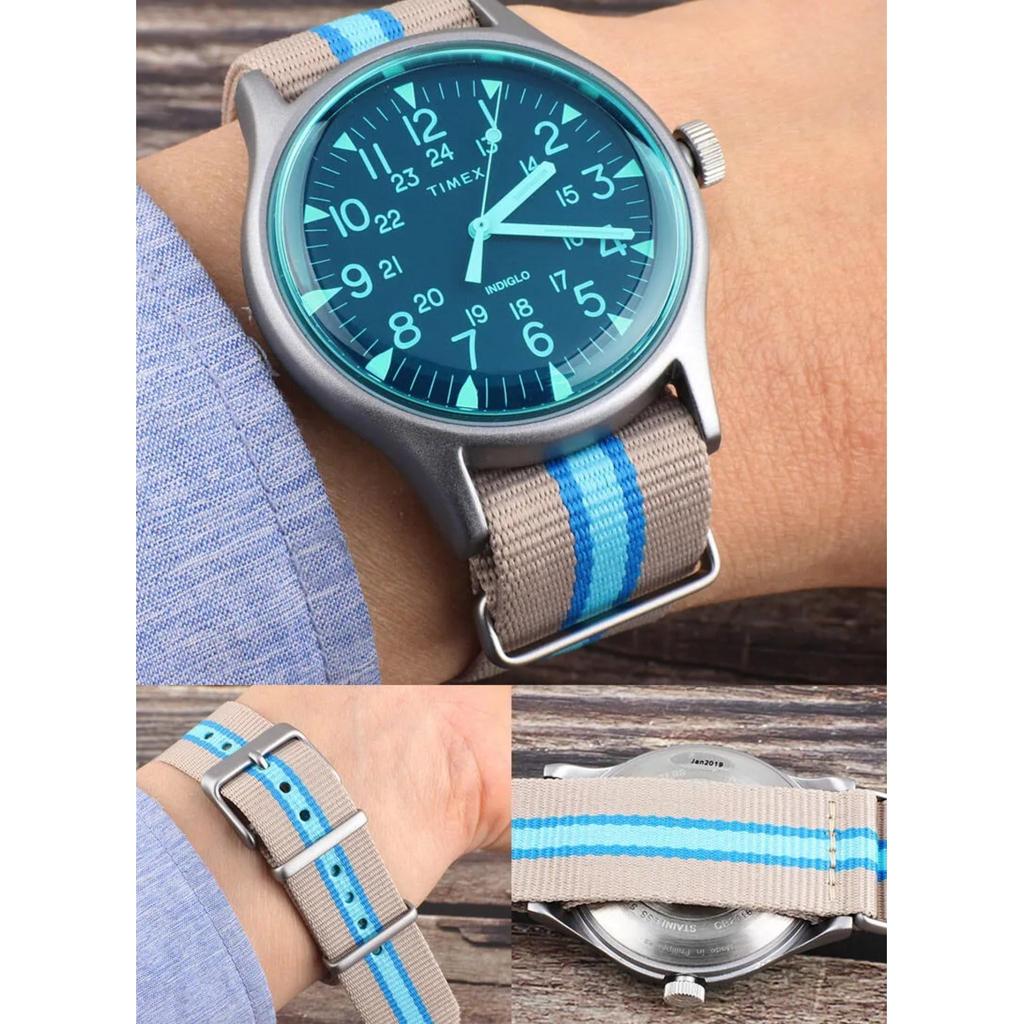 Timex Southview Orologio Uomo/Donna - Multifunzione, Quadrante Blu, Cinturino In Pelle Marrone, Cassa 41mm - 2