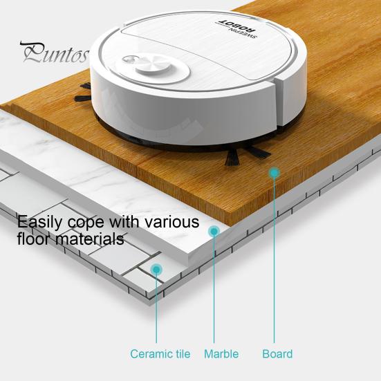 Intelligent Sweeping Robot Vacuum Cleaner Strong Suction Low Noise Rechargeable Ultra-Thin Automatic Sweeping Mopping Smart Robot