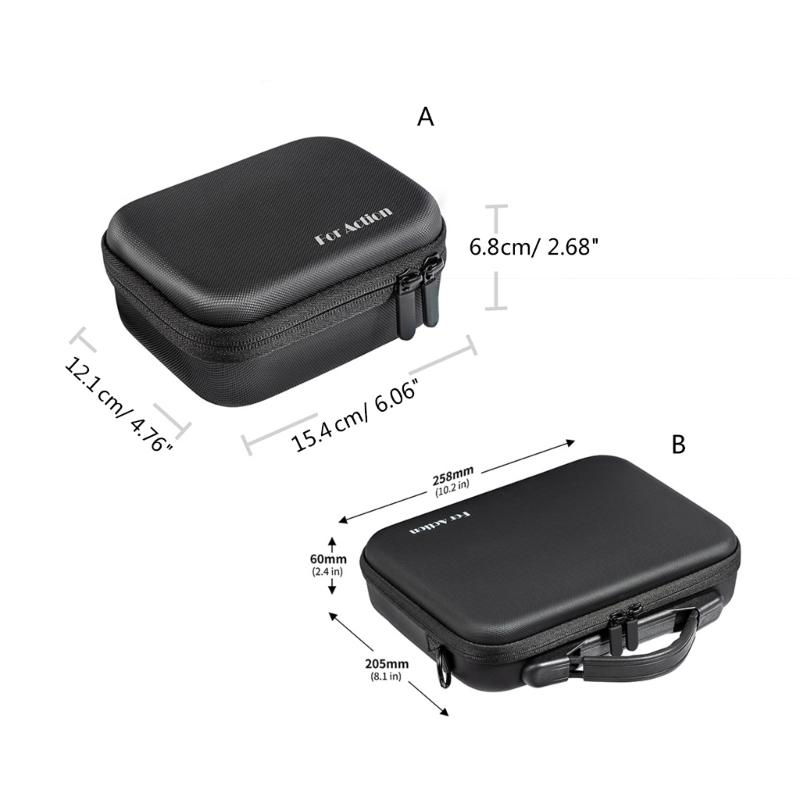 Mini Storage Bag for DJI Action 4 Carrying Case Handbag Protective Box for DJI Osmo Action 4 Camera Accessories