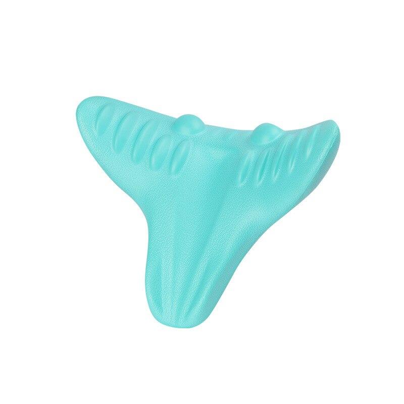 

Новая гравитационная массажная подушка, массажер для шейного отдела позвоночника, устройство для вытяжения позвоночника, массажная подушка для шеи и плеч, подушка для растяжки шеи синий