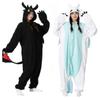 Zvířecí Kigurumi Pyžamo Halloween Jednodílné Pyžamo Pro Dospělé Kreslený Bezzubý Pyžamo Cosplay Párty Dámský Domácí Oblečení méně