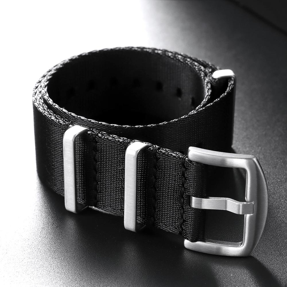Nylon Watch Strap 18/20/22mm Universal Sport Soft Watchband Replacement Correa Reloj High Density Durable Fabric Braid Wristband