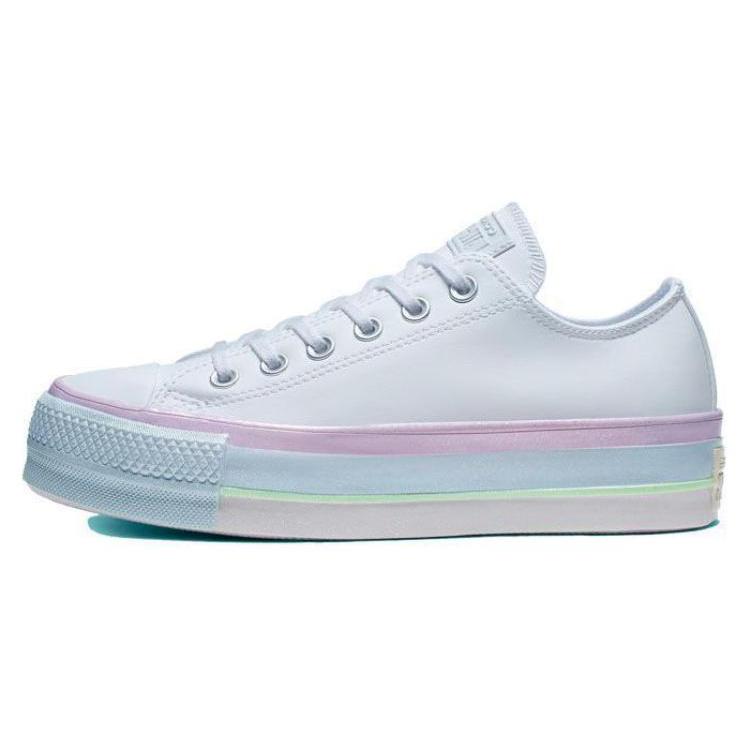 

Chuck Taylor All Star Wmns Converse Lift Low White Lilac Blue Women s 566156C 39